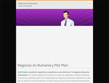 Tablet Screenshot of negociosenrumania.webnode.com
