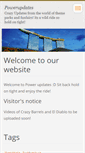 Mobile Screenshot of powerupdates.webnode.com