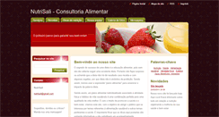 Desktop Screenshot of nutrisali.webnode.com.br
