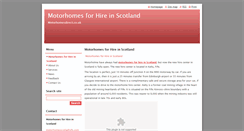 Desktop Screenshot of motorhomesforhireinscotland.webnode.com