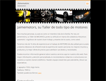 Tablet Screenshot of jaimemotors.webnode.es