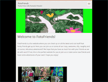 Tablet Screenshot of fotofriends.webnode.com
