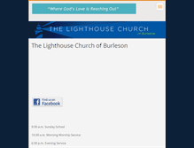 Tablet Screenshot of lighthouseburleson.webnode.com