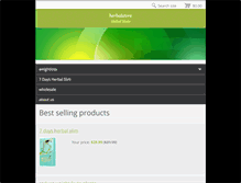 Tablet Screenshot of herbalstore.webnode.com