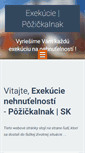 Mobile Screenshot of exekucie.webnode.sk