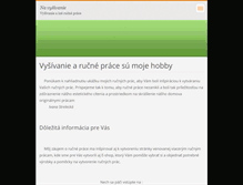 Tablet Screenshot of navysivanie.webnode.sk