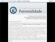 Tablet Screenshot of ciparentalidade.webnode.pt