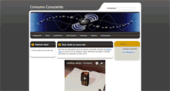 Desktop Screenshot of consumosustentavel.webnode.com.br