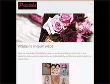 Tablet Screenshot of pristela.webnode.sk