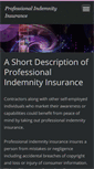 Mobile Screenshot of professionalindemnityinsurance.webnode.com