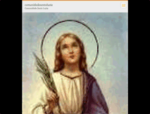 Tablet Screenshot of comunidadesantaluzia.webnode.com.br