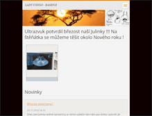 Tablet Screenshot of lady-congo.webnode.cz