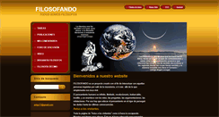 Desktop Screenshot of filosofando.webnode.com