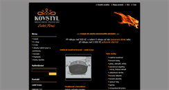 Desktop Screenshot of kovstyl.webnode.cz