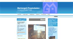 Desktop Screenshot of mariangeliprop.webnode.es