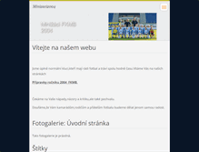 Tablet Screenshot of minizaci2004.webnode.cz