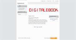 Desktop Screenshot of digitalebook.webnode.com