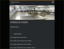 Tablet Screenshot of comidascaseiras.webnode.com.br