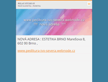 Tablet Screenshot of ivosevera.webnode.cz