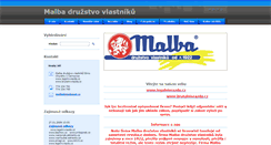 Desktop Screenshot of malbabrno.webnode.cz