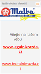 Mobile Screenshot of malbabrno.webnode.cz