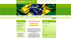 Desktop Screenshot of juntadoservicomilitardelages.webnode.com.br