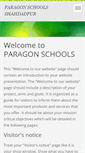 Mobile Screenshot of paragonedu.webnode.com