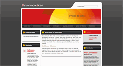 Desktop Screenshot of cansancaonoticias.webnode.com.br