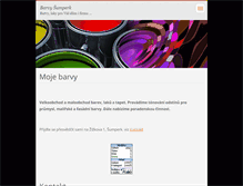 Tablet Screenshot of barvypro.webnode.cz