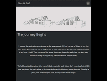 Tablet Screenshot of neverbedull.webnode.com