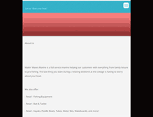 Tablet Screenshot of makinwavesmarine.webnode.com