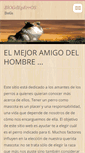 Mobile Screenshot of blogdeperros.webnode.com