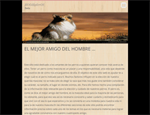 Tablet Screenshot of blogdeperros.webnode.com