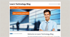 Desktop Screenshot of learntechnologyblog.webnode.com