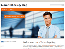 Tablet Screenshot of learntechnologyblog.webnode.com