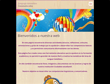 Tablet Screenshot of lenguajeinteractivo.webnode.com.co