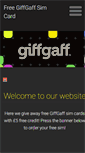 Mobile Screenshot of freegiffgaffsim.webnode.com