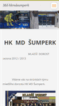 Mobile Screenshot of md-hkmdsumperk.webnode.cz