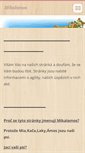 Mobile Screenshot of mikalamos.webnode.cz