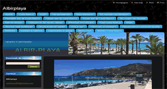 Desktop Screenshot of albirplaya.webnode.com