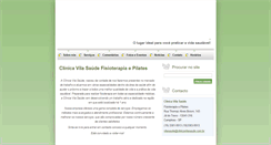 Desktop Screenshot of clinicavilasaude.webnode.com.br