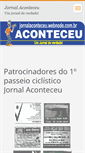 Mobile Screenshot of jornalaconteceu.webnode.com.br