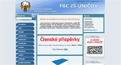 Desktop Screenshot of fbcunicov.webnode.cz