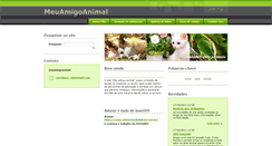 Desktop Screenshot of meuamigoanimal.webnode.com.br