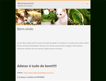 Tablet Screenshot of meuamigoanimal.webnode.com.br