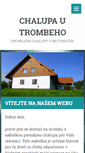 Mobile Screenshot of chalupautrombeho.webnode.cz