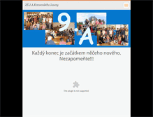 Tablet Screenshot of devitka-zsjak.webnode.cz