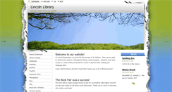 Desktop Screenshot of lincolnlibrary.webnode.com