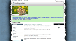 Desktop Screenshot of animalcampaign.webnode.com