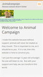Mobile Screenshot of animalcampaign.webnode.com